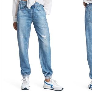 Rag & Bone Miramar Faux Jeans Joggers